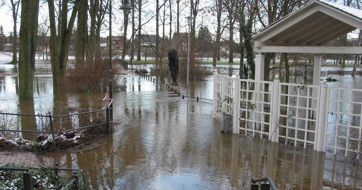Hochwasser 31.12.2002 Planwiese